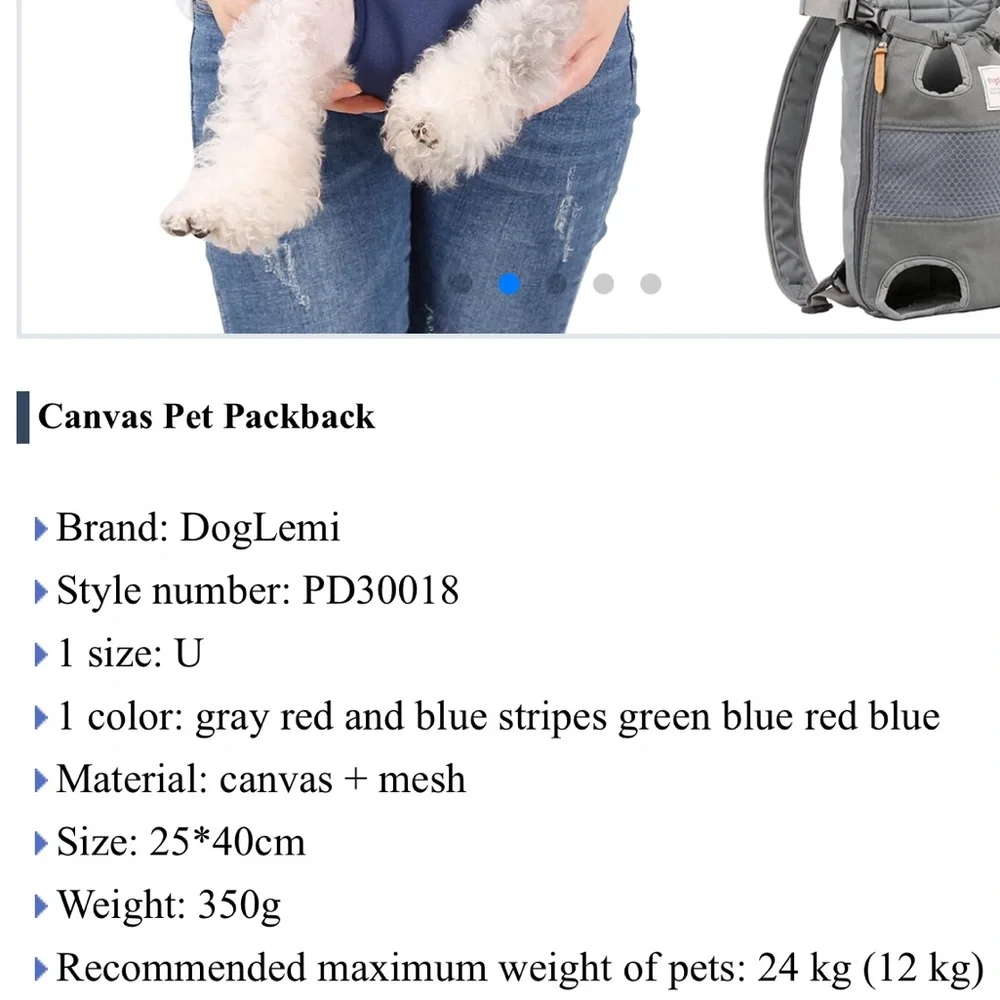 DogLemi pet carrier